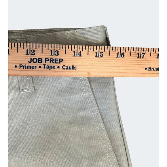 Cintas ComfortFlex Mens Work Beige Cargo Pants Size 30X30 - Picture 7 of 12
